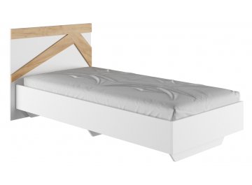 Односпальная кровать Теодора с выдвижными ящиками